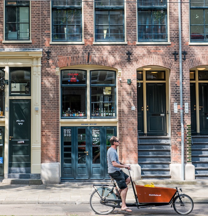 Street in Amsterdam 